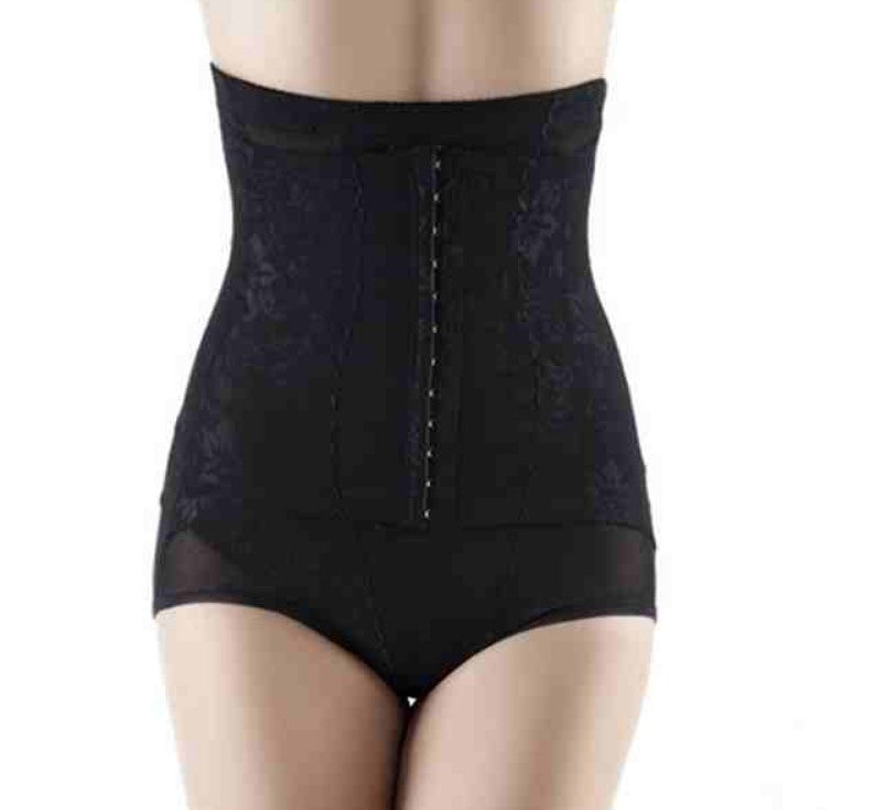 Underwear Hip Abdomen Floral Shapewear